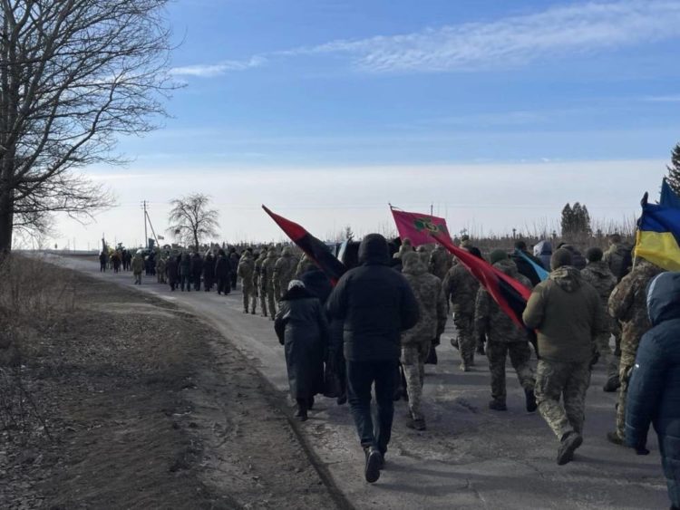 Борсуківська громада на Тернопільщині віддала шану загиблому захиснику Павлу Доценку