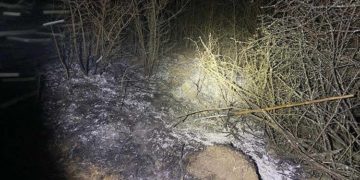 Згоріла жінка