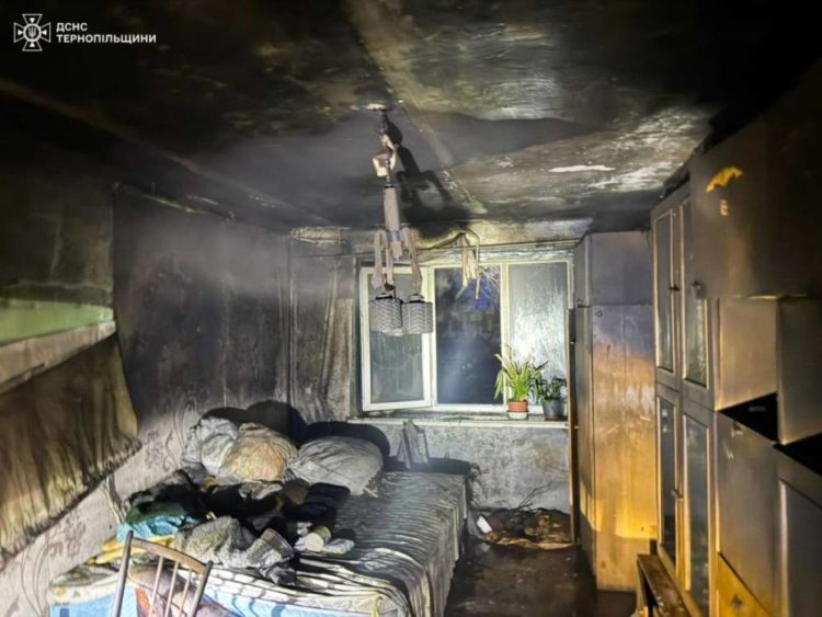 Пожежа на Тернопільщині