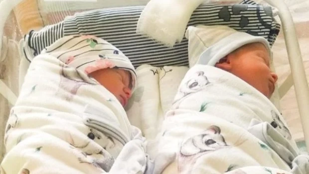 троє двійнят