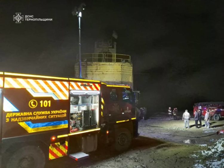 Пожежа на Тернопільщині