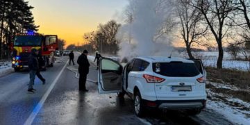 Згоріла автівка