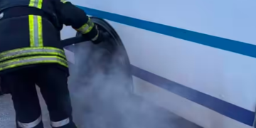 На Тернопільщині горіла маршрутка