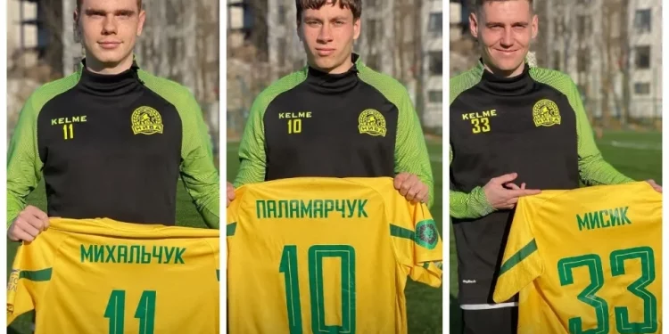 Нові спортсмени в команді