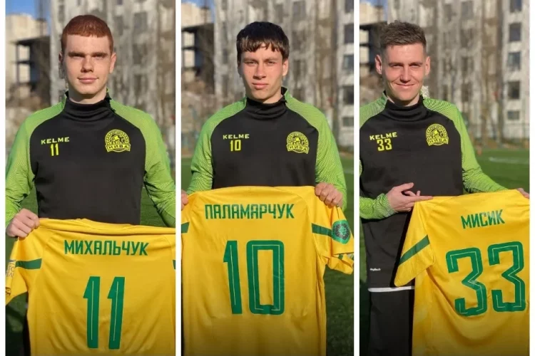 Нові спортсмени в команді