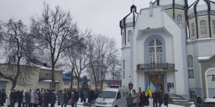 У Козівській громаді востаннє зустріли захисника Дмитра Дроздовського