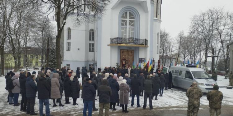 У Козівській громаді востаннє зустріли захисника Дмитра Дроздовського