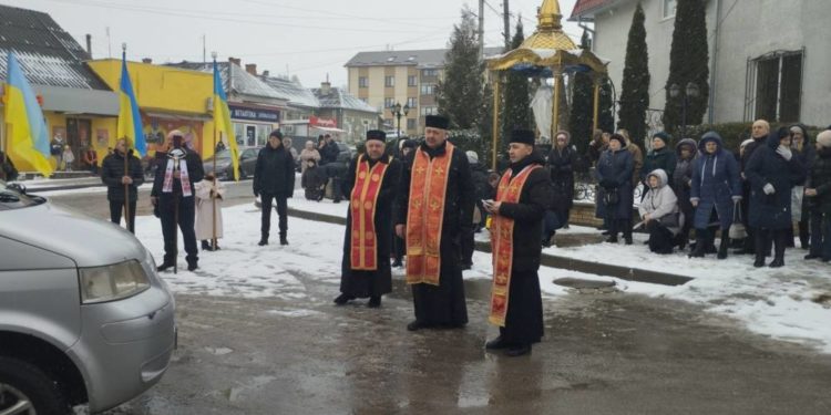 У Козівській громаді востаннє зустріли захисника Дмитра Дроздовського