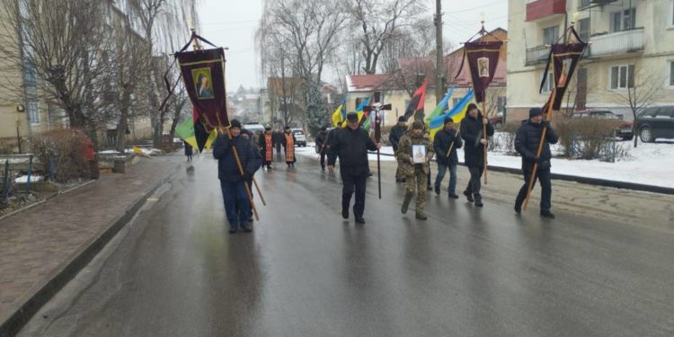У Козівській громаді востаннє зустріли захисника Дмитра Дроздовського