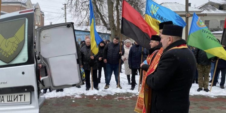 У Козівській громаді востаннє зустріли захисника Дмитра Дроздовського