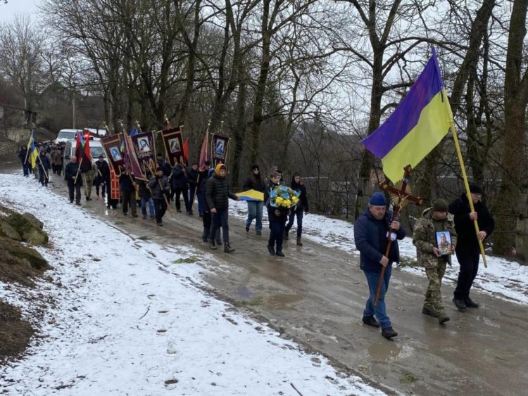 У Козівській громаді востаннє зустріли захисника Дмитра Дроздовського