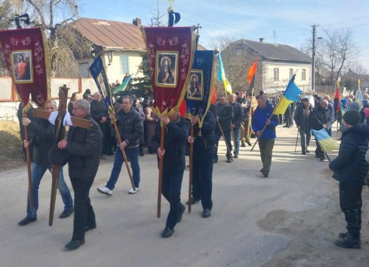 Похорон військового на Тернопільщині
