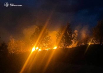 Пожежа на Тернопільщині