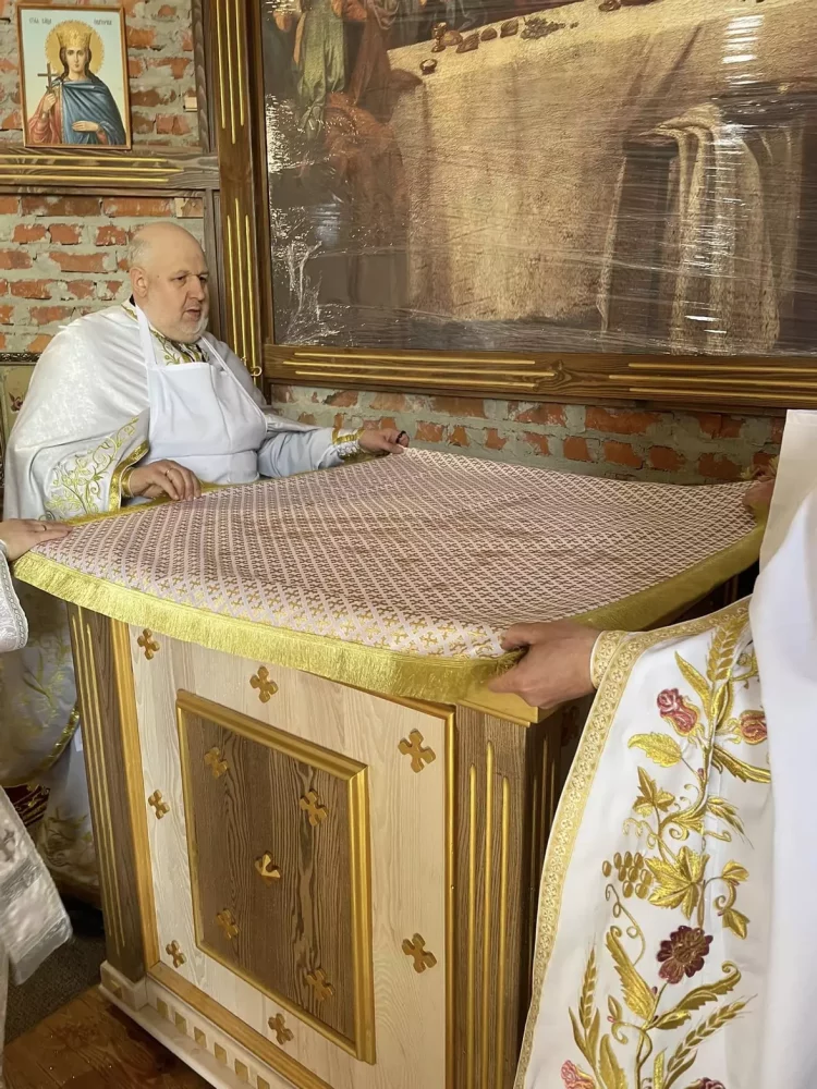 Освячення нового храму