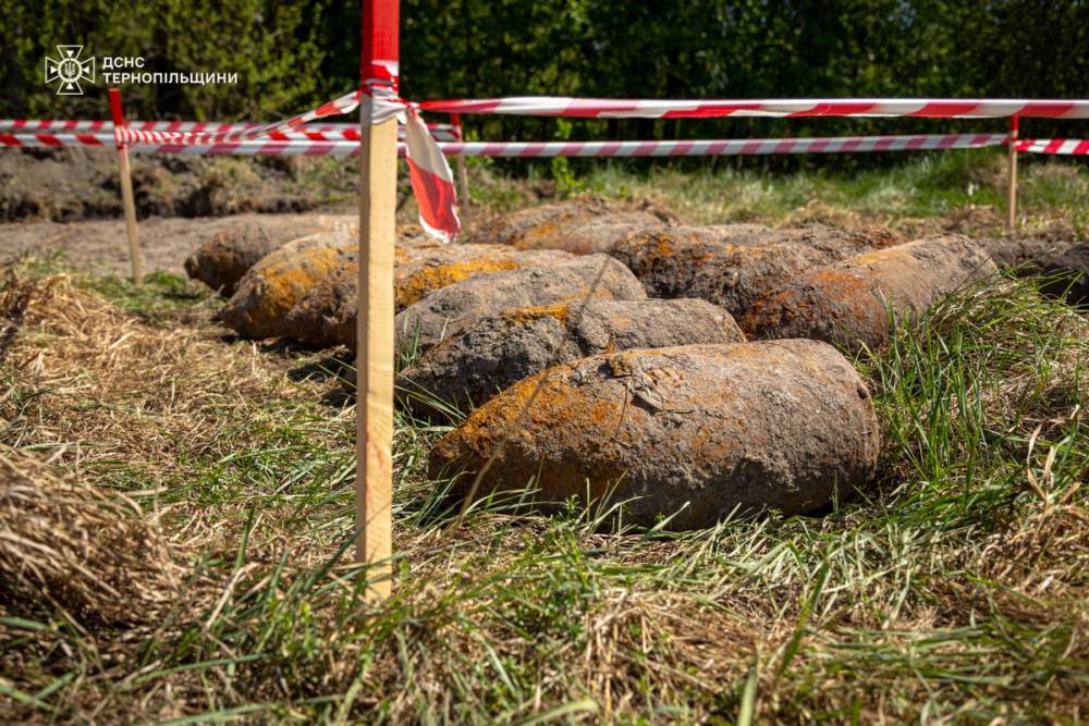На Тернопільщині виявили боєприпаси