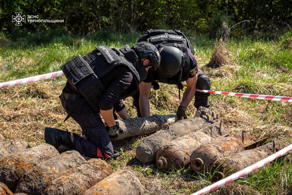 На Тернопільщині виявили боєприпаси