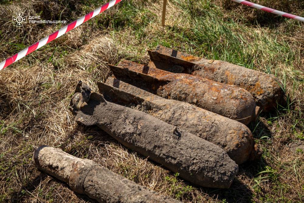 На Тернопільщині виявили боєприпаси