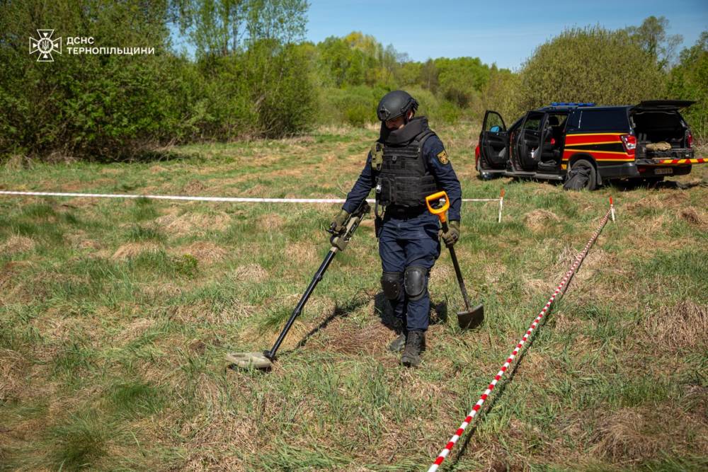 На Тернопільщині виявили боєприпаси