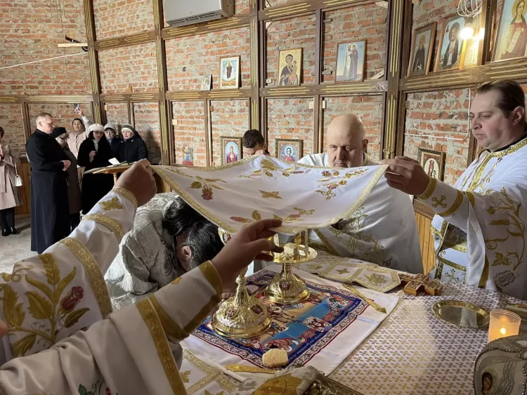 Освячення нового храму