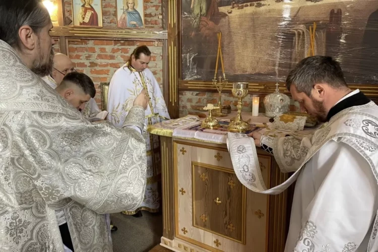 Освячення нового храму