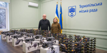 Нова партія квадрокоптерів від Тернополя для полку імені князя Святослава Хороброго: Сергій Надал