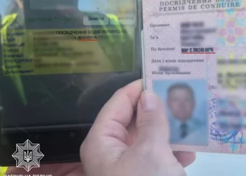 Патрульні виявили підроблені документи