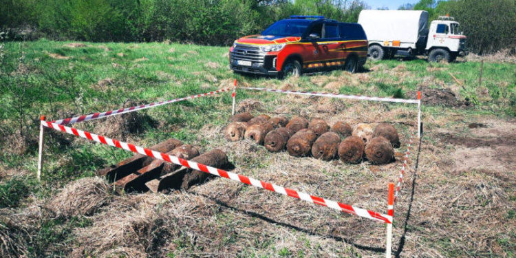 На Тернопільщині виявили снаряди