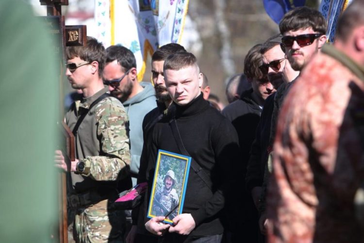 Похорон військового на Тернопільщині