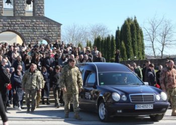 Похорон військового на Тернопільщині