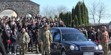 Похорон військового на Тернопільщині