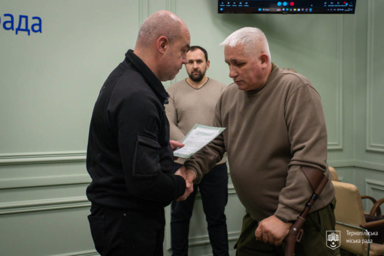 Офіційний тижневий звіт голови Тернополя: 7 проєктів для ветеранського бізнесу та Алея Надії