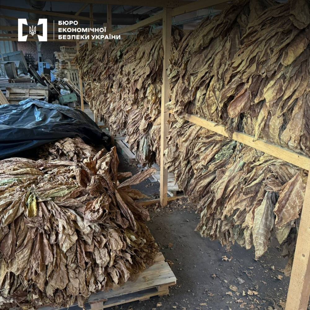 Виявили незаконне виробництво тютюну