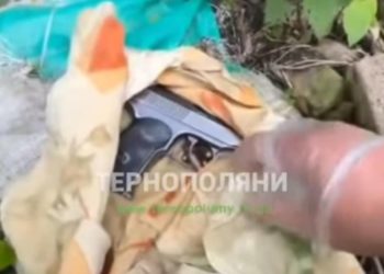 На Тернопільщині виявили зброю