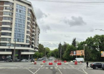 Кільцева розв'язка у Тернополі