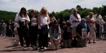 на Тернопільщині відбулася проща для родин військовослужбовців