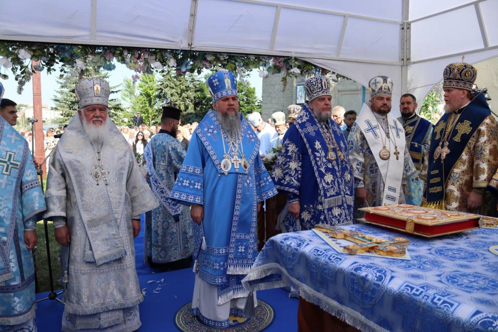 Митрополит Епіфаній очолив літургію у Тернополі до свята чудотворної ікони