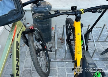 Поліція затримала велосипедного злодія