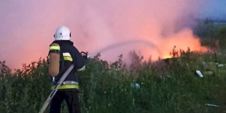 Рятувальники ліквідували пожежі