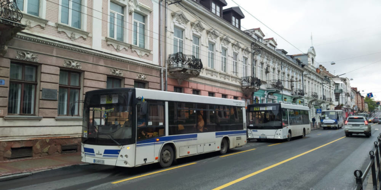 зміни автобусних маршрутів Тернопіль