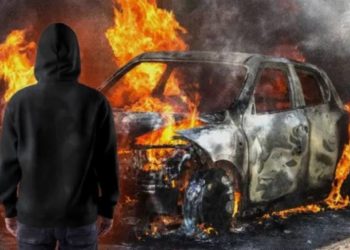 Згоріла автівка