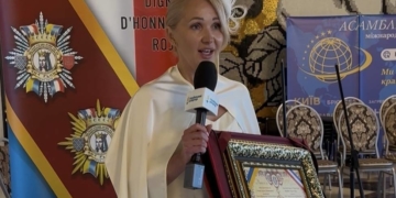 Оксана Ільків отримала Орден Королеви Анни