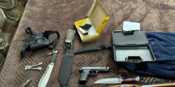 Поліція виявила незаконну зброю