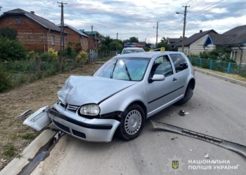 Аварія на Тернопільщині