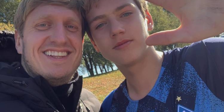 син Віталія Мариновського Артем