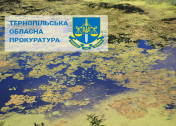 Забруднення річки на Тернопільщині