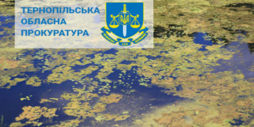 Забруднення річки на Тернопільщині