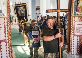 Похорон військового з Бережан