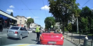 Порушення ПДР у Тернополі