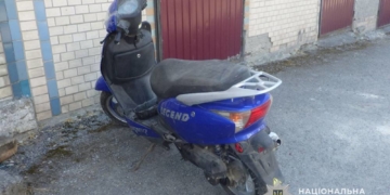 Злодій викрав скутер