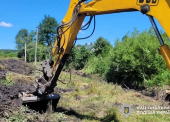 Незаконне розчищення річки